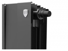 Биметаллический радиатор отопления Royal Thermo PianoForte 300 10 секций Noir Sable VDR