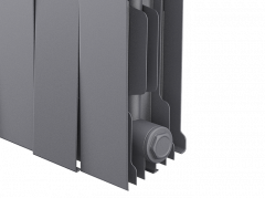 Биметаллический радиатор Royal Thermo Piano Forte 200 /Silver Satin 14 секц.