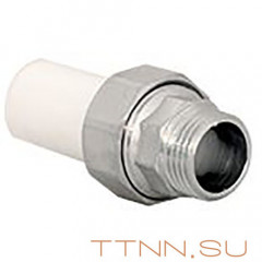 Американка трубная РосТурПласт (Ниппельное соединение), наруж. резьба 40х1 1/4" арт.14290
