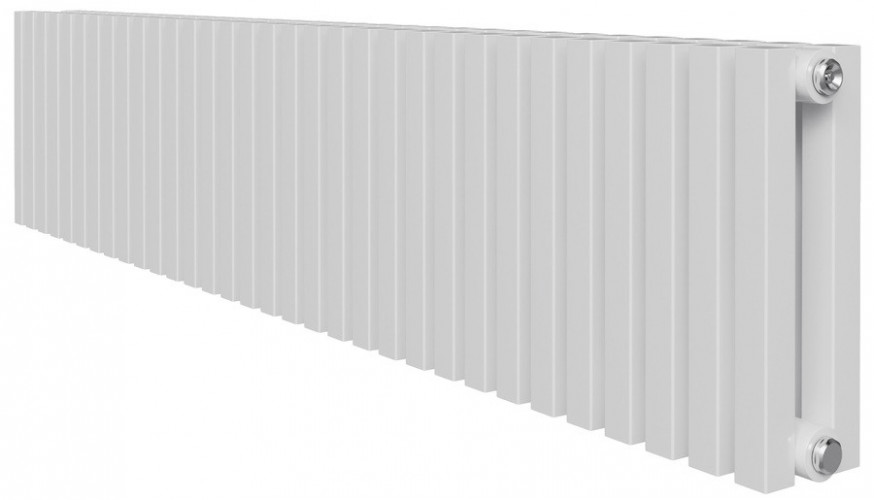 Стальной трубчатый радиатор 2-колончатый Royal Thermo Shift Q30 C2030 - 26 секц. RAL9016, боковое 1/2