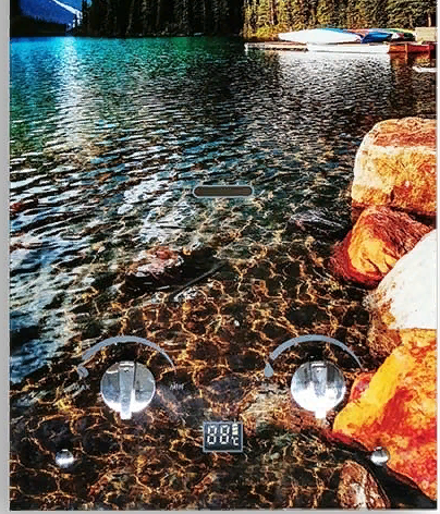 Газовый проточный водонагреватель VilTerm S10 Print (Горы)