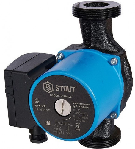 Насос для отопления STOUT 32/40-180 (SPC-0010-3240180)