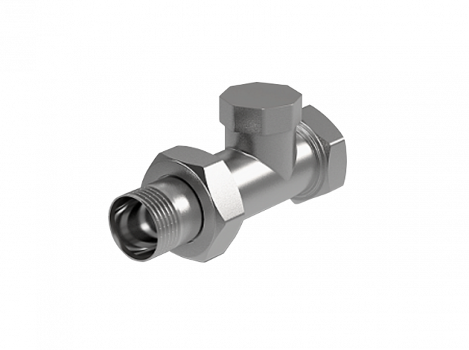 Вентиль Royal Thermo Вентиль на обратную подводку прямой 1/2