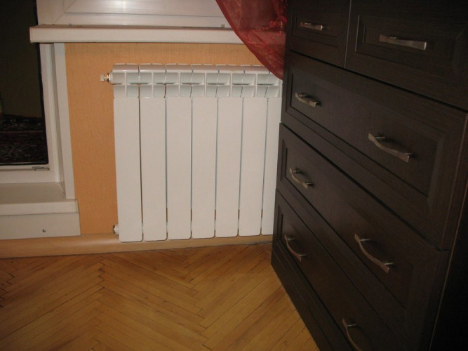 Алюминиевый радиатор Rifar Alum 500 8 секц.