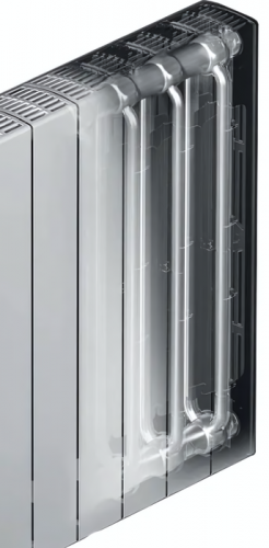 Биметаллический радиатор Rifar SUPReMO 350 х 6 секц НП лев (VL)