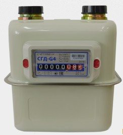 Счётчик газа Счетприбор СГД-G4 правый