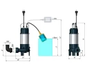 Погружной фекальный насос Unipump FEKACUT V750DF