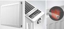 Стальной панельный радиатор Тип 21 Royal Thermo COMPACT C21-450-1200 RAL9016