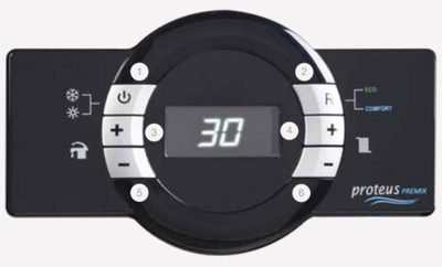 Настенный газовый котел ECA PROTEUS PREMIX 45 HM NG