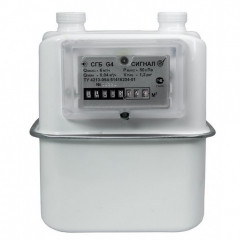 Счетчик газа СГБ-G4 Сигнал М33x1,5 мм Левый верхний подвод