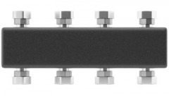 Распределительный коллектор Wester до 3 контуров с кронштейном